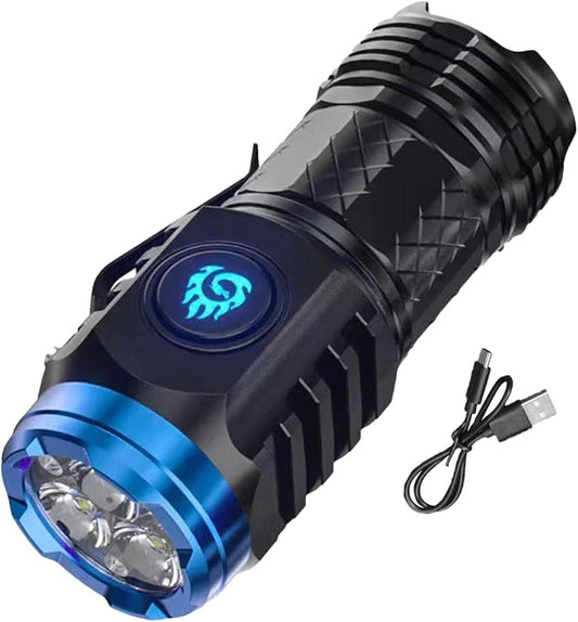 Three-Eyed Monster Mini Flash Super Power Flashlight
