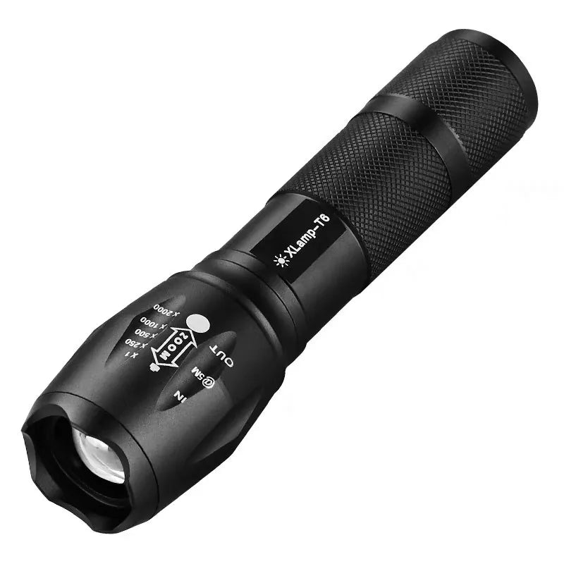 High strength energy flashlight